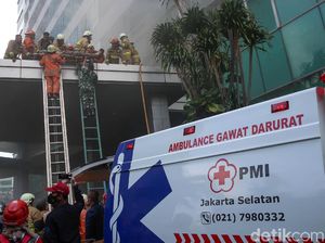 2 Korban Kebakaran Gedung Cyber 1 Siswa SMK Taruna Bhakti Depok