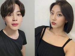 Yein Lovelyz dan Jimin BTS Digosipkan Kencan Gara-gara Cocoklogi Foto