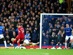 Babak I Selesai, Liverpool Ungguli Everton 2-1