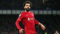 Dilansir dari ESPN, Mohamed Salah kini tidak pernah absen bikin gol atau assist di 12 laga terakhir di Liga Inggris! (Getty Images/Alex Livesey)