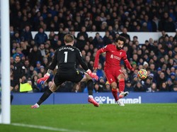 Mohamed Salah, terbaru sumbang dua gol kala Liverpool kalahkan Everton 4-1 di lanjutan Liga Inggris, Kamis (2/12) dinihari WIB (Getty Images/Alex Livesey)