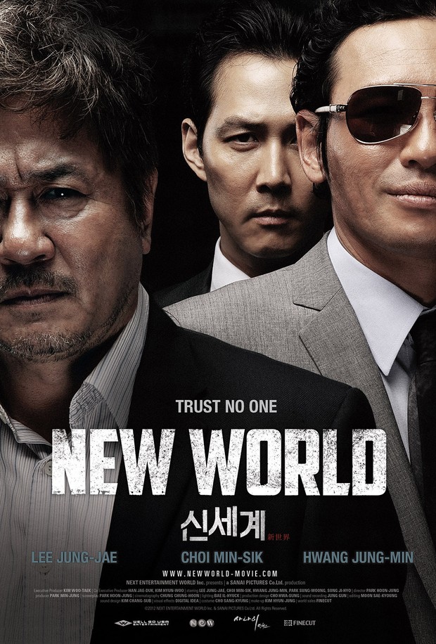 Poster film New World yang diperankan Lee Jung Jae