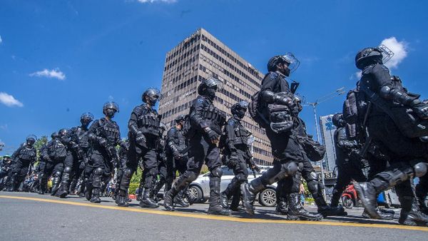 Begini Aksi Reuni 212 yang Tidak Dapat Izin, Polisi Lakukan Penyekatan