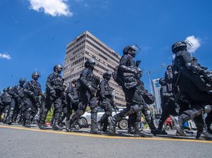 Begini Aksi Reuni 212 yang Tidak Dapat Izin, Polisi Lakukan Penyekatan