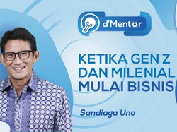 dMentor: Persiapan Memulai Bisnis Ala Sandiaga Uno