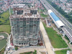Proyek Rusun Nempel Stasiun di Ciracas Hampir Rampung, Begini Progresnya