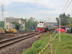 Viral Kawanan Bebek Tertabrak KA Saat Menyeberang Rel di Sidoarjo