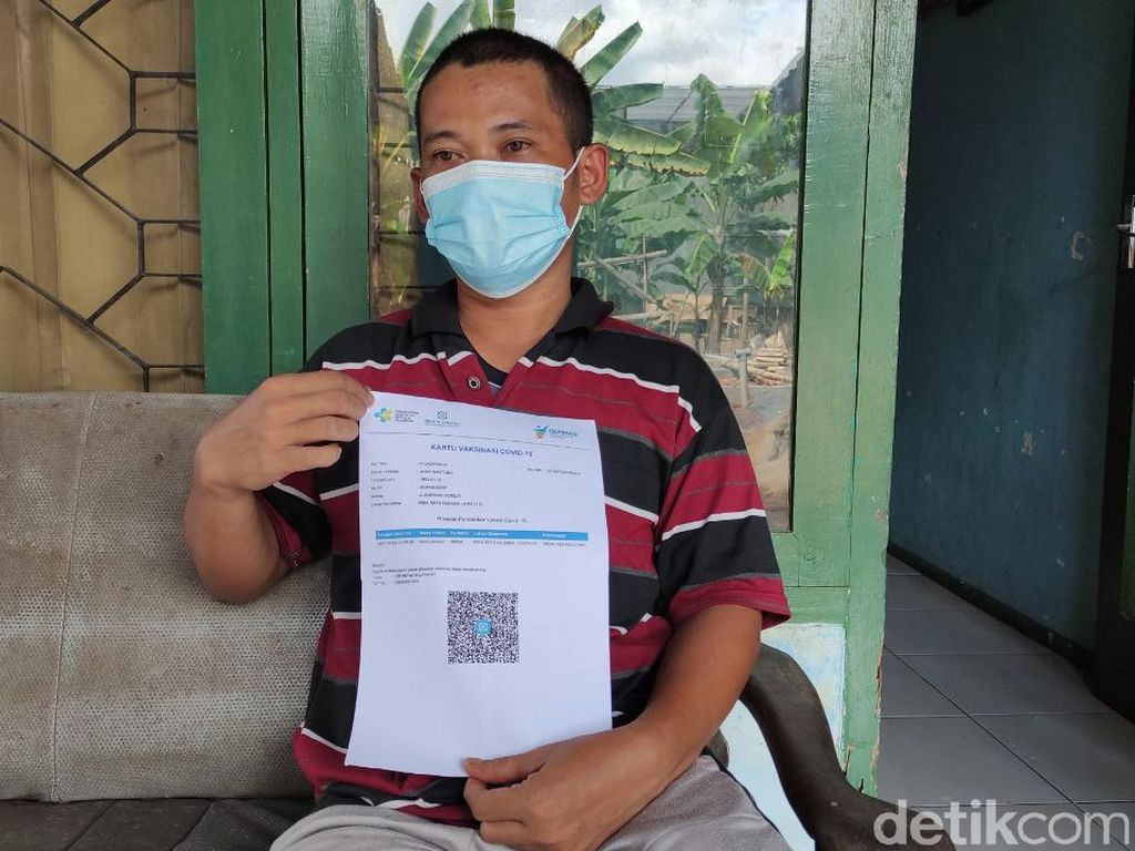 Warga Kota Malang Viral Buta Usai Vaksinasi, Begini Pengakuannya
