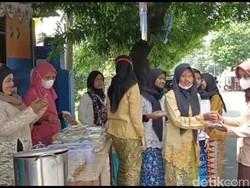 Melihat Aksi Anak-anak Disabilitas Majalengka Berbagi Kuliner Tradisional