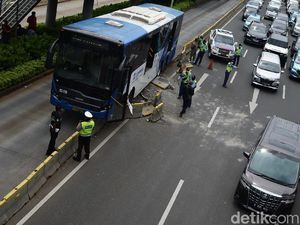 TransJakarta Bakal Evaluasi SOP Keselamatan Kerja Sesuai Arahan KNKT