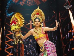 Indonesia Pukau Miss Grand Internasional dengan Baju Adat Bali