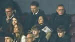 Foto Ralf Rangnick Nonton MU Vs Arsenal di Old Trafford