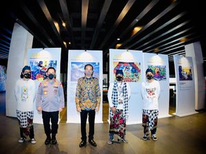 Cerita di Balik Lomba Mural Kapolri yang Tuai Pujian dari Presiden Jokowi Cerita di Balik Lomba Mural Kapolri yang Tuai Pujian dari Presiden Jokowi