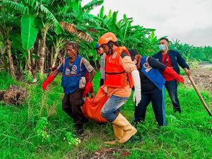 Pria yang Terjun ke Sungai Brantas Jombang Ditemukan Tewas di Sidoarjo