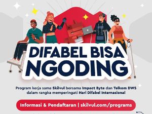 Skilvul Bagi-bagi Beasiswa Bootcamp Coding untuk Difabel Skilvul Bagi-bagi Beasiswa Bootcamp Coding untuk Difabel