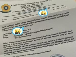 Unsri Kirim Surat Panggilan ke Mahasiswi Pelapor Dosen Cabul Unsri Kirim Surat Panggilan ke Mahasiswi Pelapor Dosen Cabul
