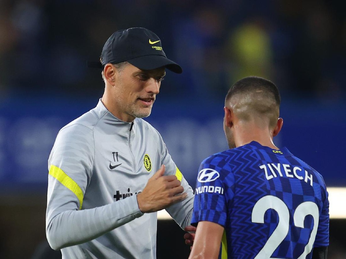 Tuchel Tantang Hakim Ziyech! (Getty Images)