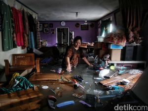 Parah, Kampung Japat Ancol Terendam Banjir Rob Hingga Semeter