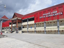 Pasar Legi Solo Rampung Dibangun, Ini Sederet Fasilitas Barunya