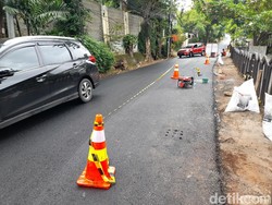 detikcom Do Your Magic: Lubang Air Sumur Resapan yang Diaspal Kini Ditambah