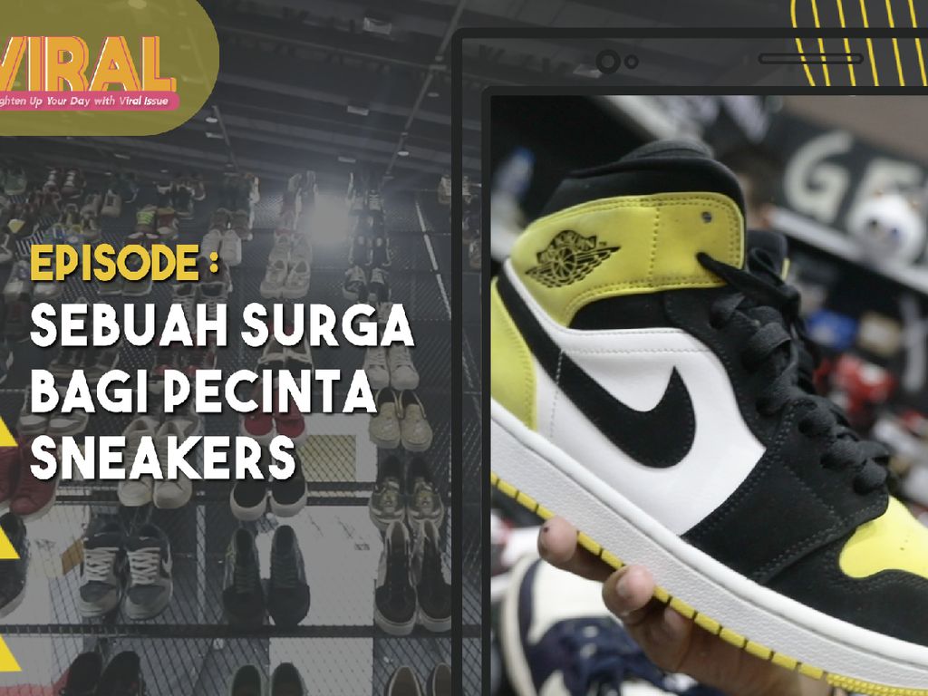 Di JCC Ada Surga Pecinta Sneakers, Turut Hadir Nyi Roro Kidul Di JCC Ada Surga Pecinta Sneakers, Turut Hadir Nyi Roro Kidul