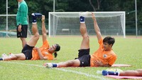 Masih ada enam pemain yang belum bergabung ke Timnas Indonesia. Mereka yang akan menyusul adalah Elkan Baggott, Egy Maulana Vikri, Nadeo Argawinata, Rizky Ridho, Ernando Sutaryadi, dan Rizky Dwi Febrianto (dok PSSI)