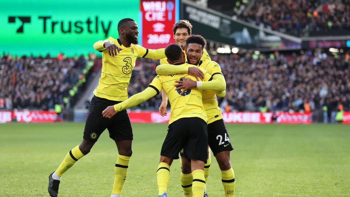 Chelsea akan menghadapi Leeds United di lanjutan Premier League (Foto: Getty Images/Alex Pantling)
