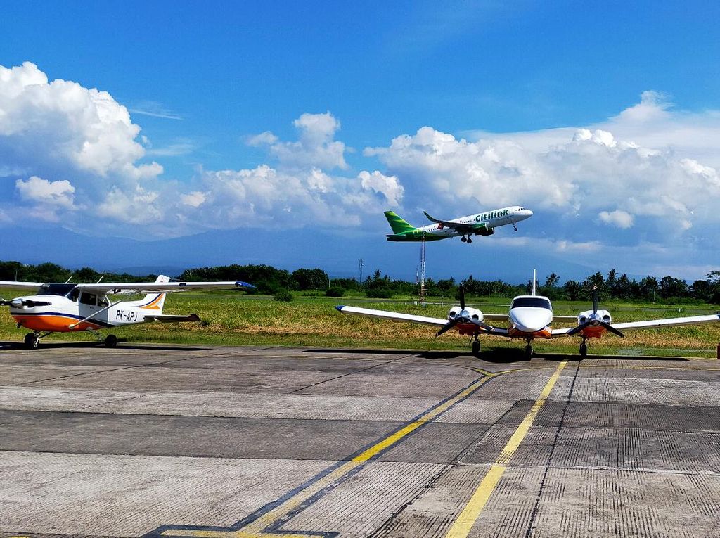Erupsi Semeru Tak Pengaruhi Aktivitas Penerbangan Bandara Banyuwangi