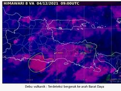 Semeru Meletus, Banyuwangi Berpotensi Terdampak Hujan Abu Tipis