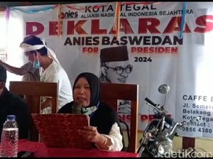 Deklarasi Anies Capres 2024 Juga Bergema di Kota Tegal