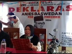 Deklarasi Anies Capres 2024 Juga Bergema di Kota Tegal