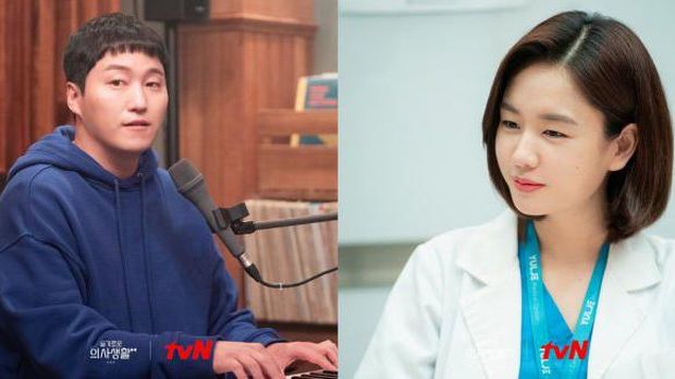 Chu Min Ha dan Yang Seok Hyeong di Hospital Playlist