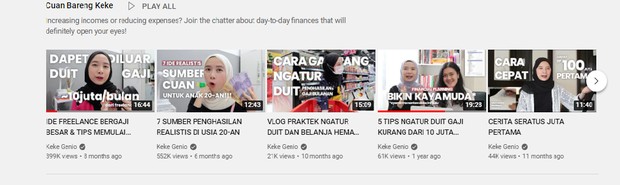 Rekomendasi channel youtube untuk belajar financial planning