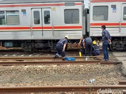 KAI Commuter Sebut Tak Ada Penumpang di KRL Anjlok: Itu Kereta Cadangan