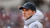 Mendy sedang menghadapi masa sulit. Saya tidak tahu persis alasannya tapi dia sepertinya sedikit kurang percaya diri, kata manajer Chelsea, Thomas Tuchel (Getty Images/Alex Pantling)