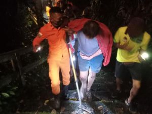 2 Turis Lokal-Asing Jatuh ke Jurang Saat Hiking di Gianyar Bali