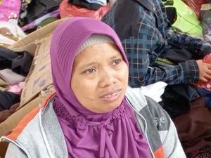 Wajah-wajah Pilu Korban Erupsi Gunung Semeru