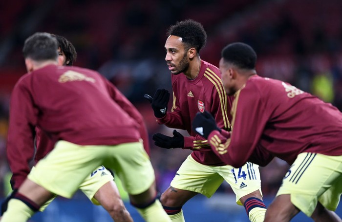 Arsenal LONDON, ENGLAND - AUGUST 22: Gabriel Martinelli of Arsenal in action during the Premier League match between Arsenal and Chelsea at Emirates Stadium on August 22, 2021 in London, England. (Photo by Michael Regan/Getty Images)