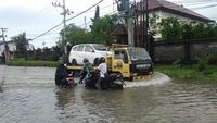 Potret Banjir Rendam Denpasar-Badung Bali