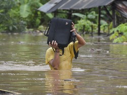 Curah Hujan Tinggi 10 Hari, 6 Wilayah di NTB Waspada