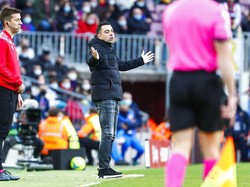 Sayangnya, Xavi mengawali kariernya dengan penuh hambatan (AP/Joan Monfort)