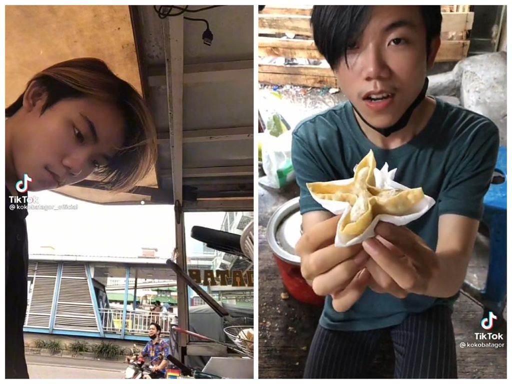 Pemuda Ini Semangat Jualan Batagor, Netizen Salfok dengan Parasnya Pemuda Ini Semangat Jualan Batagor, Netizen Salfok dengan Parasnya