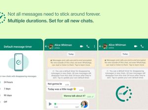 WhatsApp Hadirkan Versi Baru Fitur Disappearing Messages