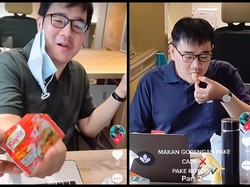 Hobi Makan Gorengan Ditaburi Kaldu Rasa Ayam, Netizen Ini Bilang Rasanya Enak