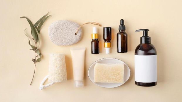Ilustrasi produk skincare
