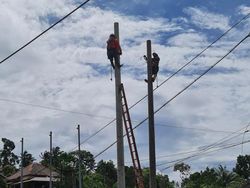112 Gardu Listrik Mati Imbas Erupsi Semeru Telah Dipulihkan