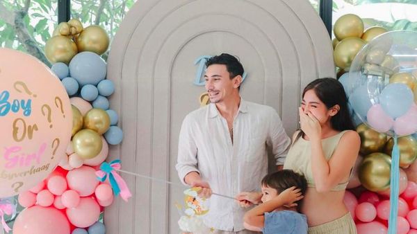 5 Potret Jessica Iskandar Gelar Gender Reveal, Boy or Girl?