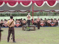 Ning Ita Optimistis Pramuka Kota Mojokerto Sumbang Generasi Emas 2045