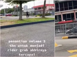 Menunggu 3 Tahun, Pria Ini Akhirnya Diterima Jadi Pengantar Makanan