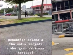 Menunggu 3 Tahun, Pria Ini Akhirnya Diterima Jadi Pengantar Makanan